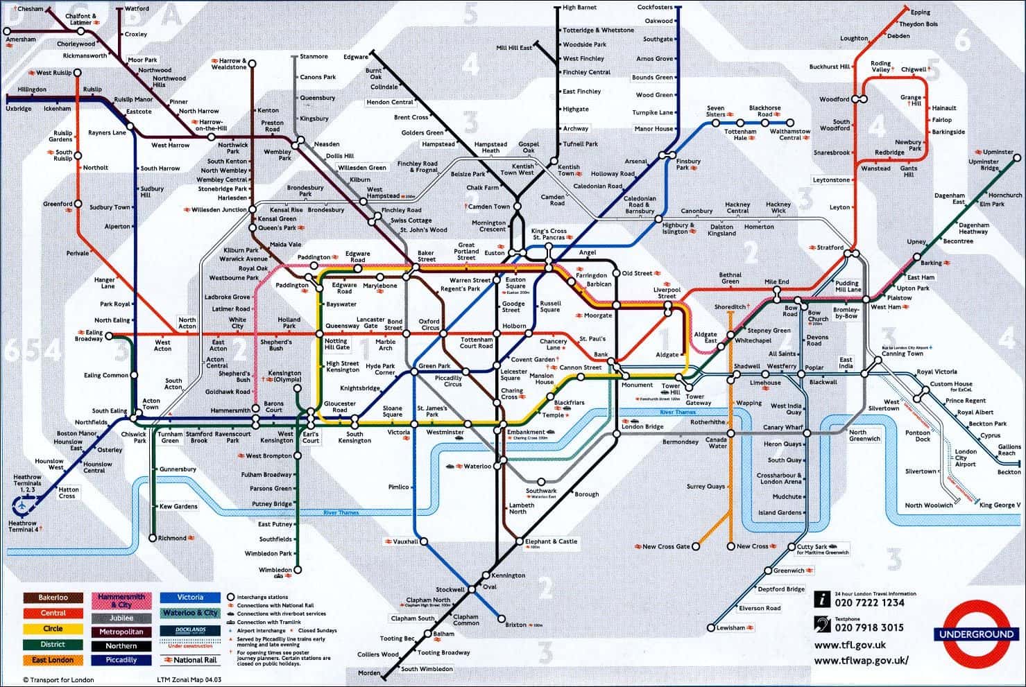 La Metropolitana di Londra Londonita
